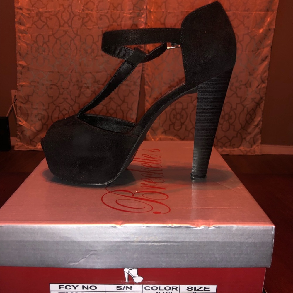 Black heels